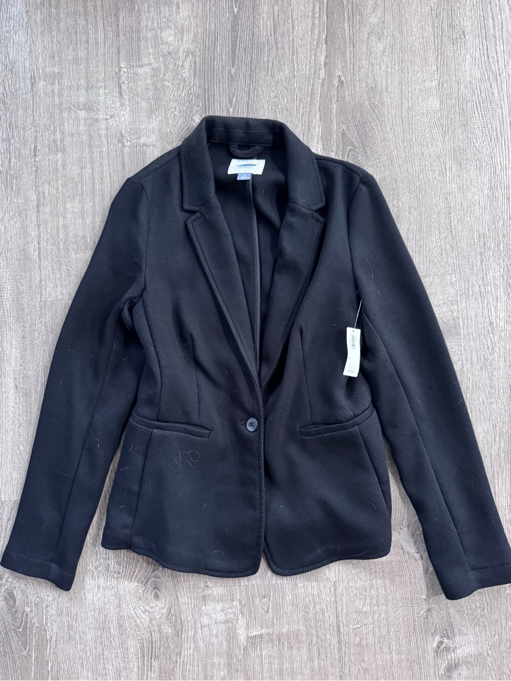 Old Navy Black Women's Single-Button Blazer